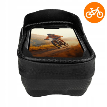Sakwa rowerowa na ramę case na telefon torba na klucze gadżety saszetka rozmiar M